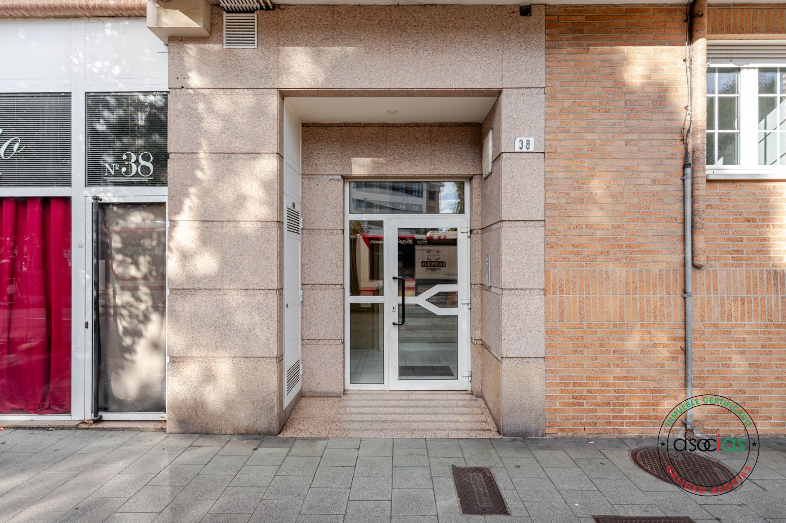 Exterior view of Flat for sale in Gijón   with Heating, Parquet flooring and Storage room