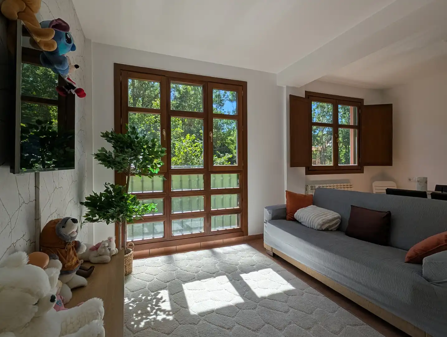 Wohnzimmer von Wohnungen zum Verkauf in Ezcaray mit Heizung, Möbliert und Balkon