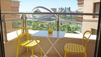 Terrace of Flat for sale in  Valencia Capital  with Air Conditioner, Heating and Private garden