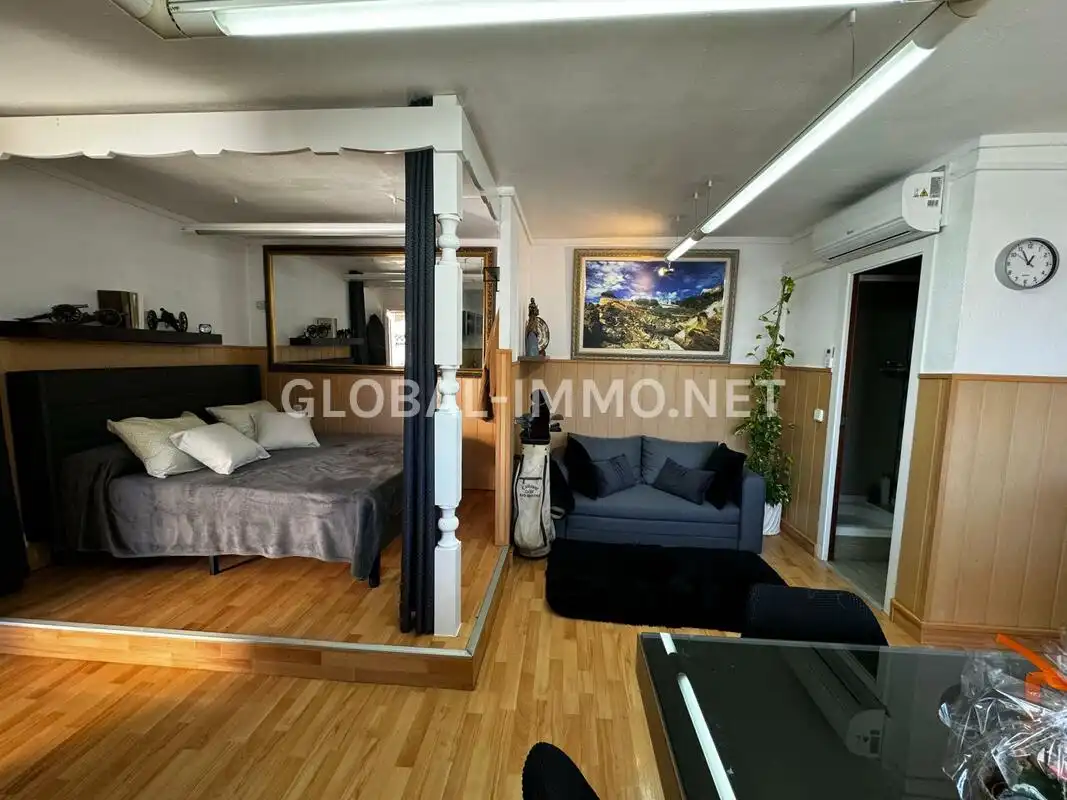 Sala d'estar de Casa o xalet en venda en Roses amb Aire condicionat, Calefacció i Jardí privat