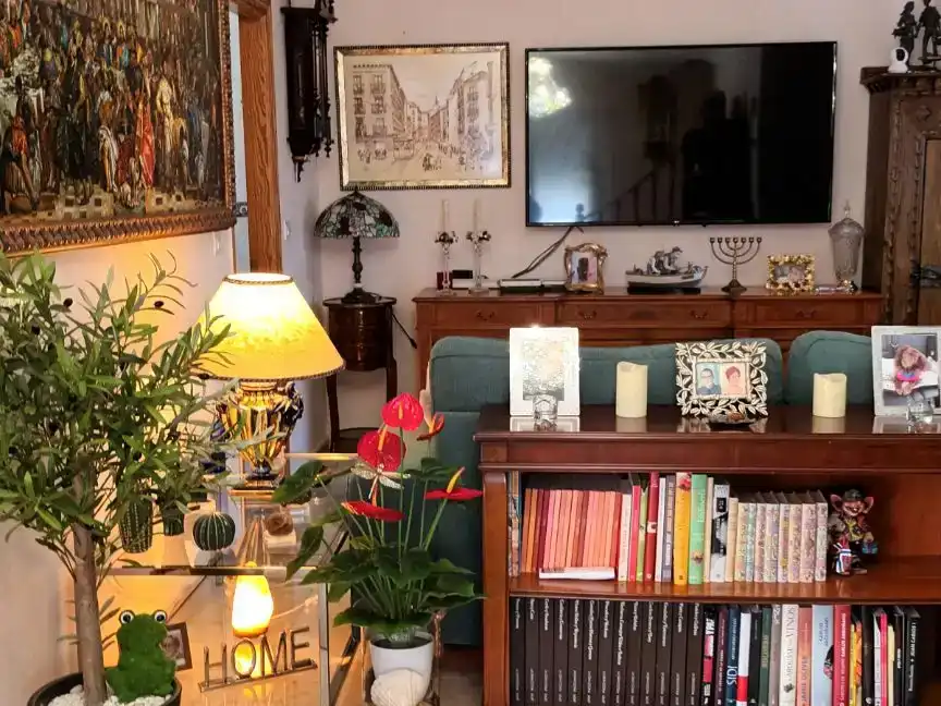 Sala d'estar de Casa o xalet en venda en Minas de Riotinto amb Aire condicionat, Terrassa i Balcó