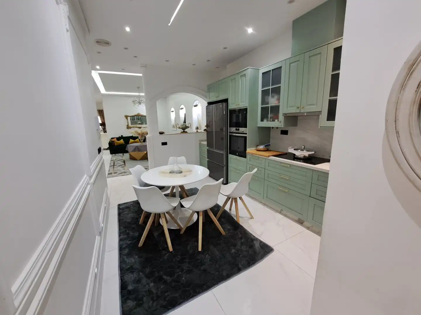 Cocina de Casa adosada en venta en Elche / Elx con Calefacción y Terraza