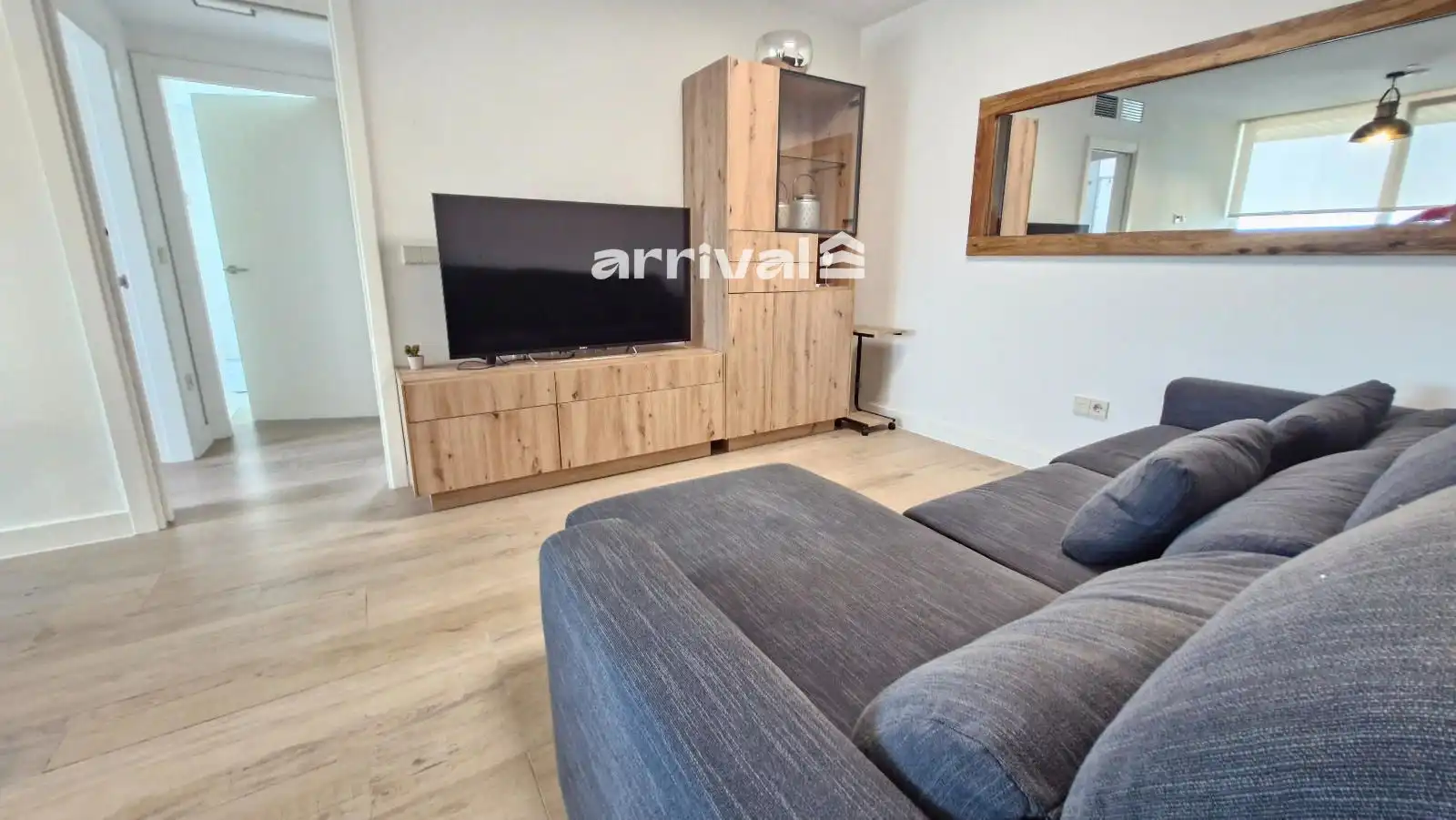 Sala d'estar de Pis de lloguer en Valencia amb Aire condicionat, Calefacció i Terrassa