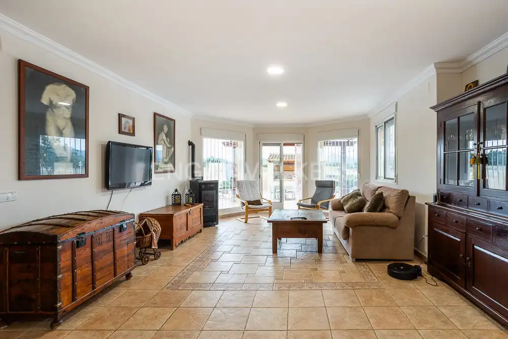 Living room of Country homes for rent in Dénia  with Air Conditioner, Heating and Private garden