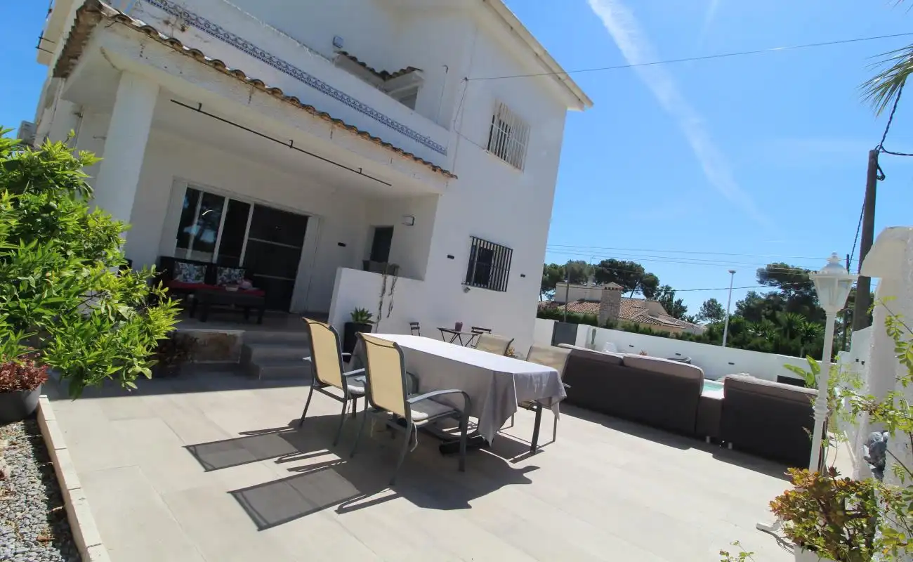 Terraza de Casa o chalet en venta en L'Eliana con Aire acondicionado, Calefacción y Jardín privado