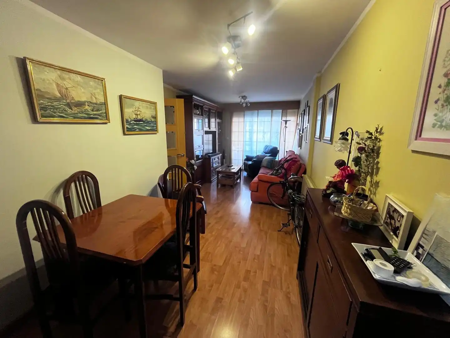 Dining room of Flat for sale in Burgos  with Furnished