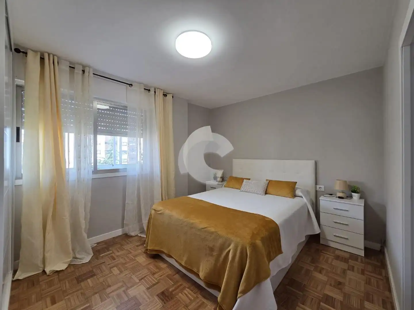 Bedroom of Flat for rent in Vigo   with Heating and Furnished