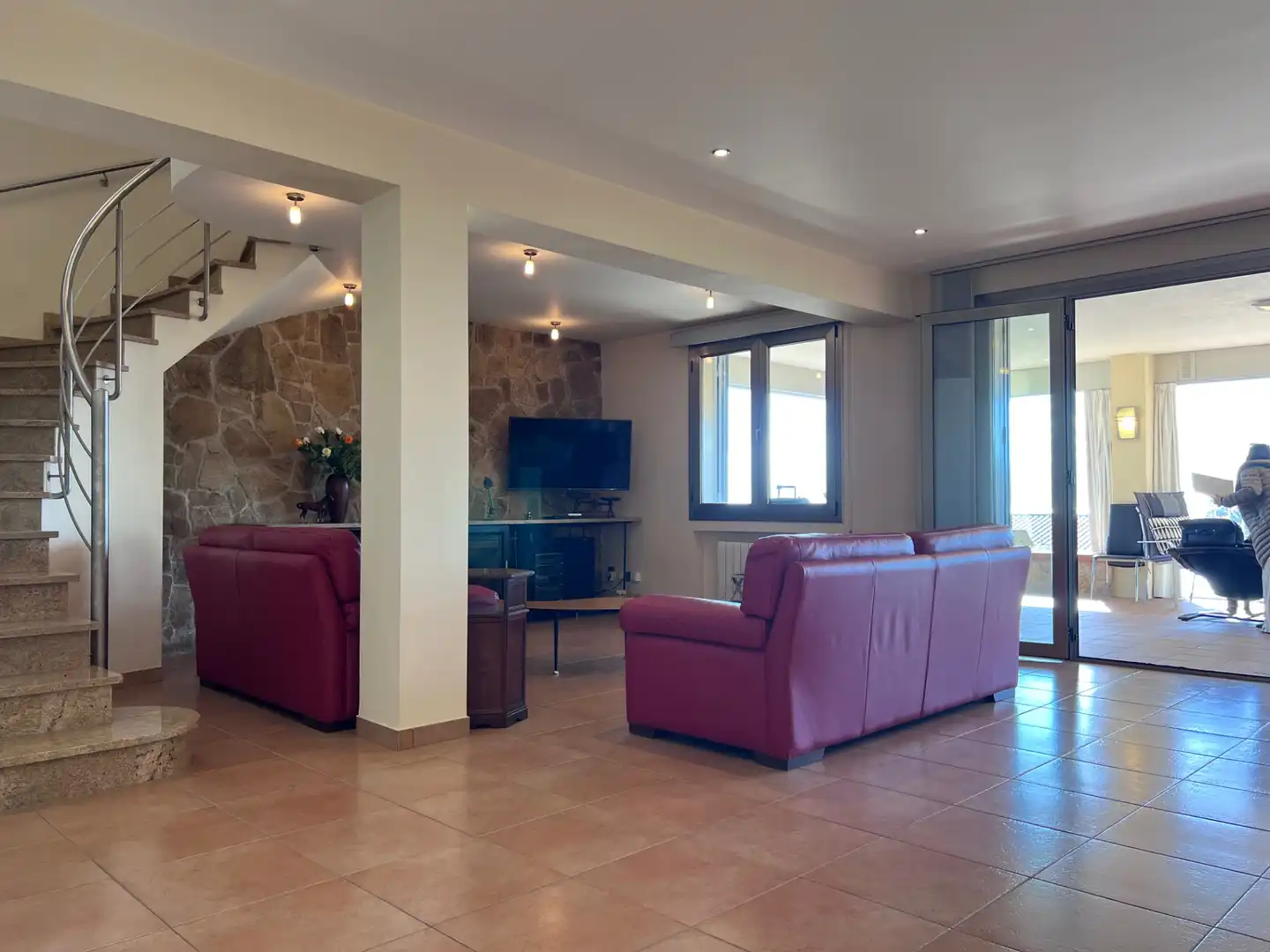 Living room of Houses for sale in Tossa de Mar  with Heating, Private garden and Terrace