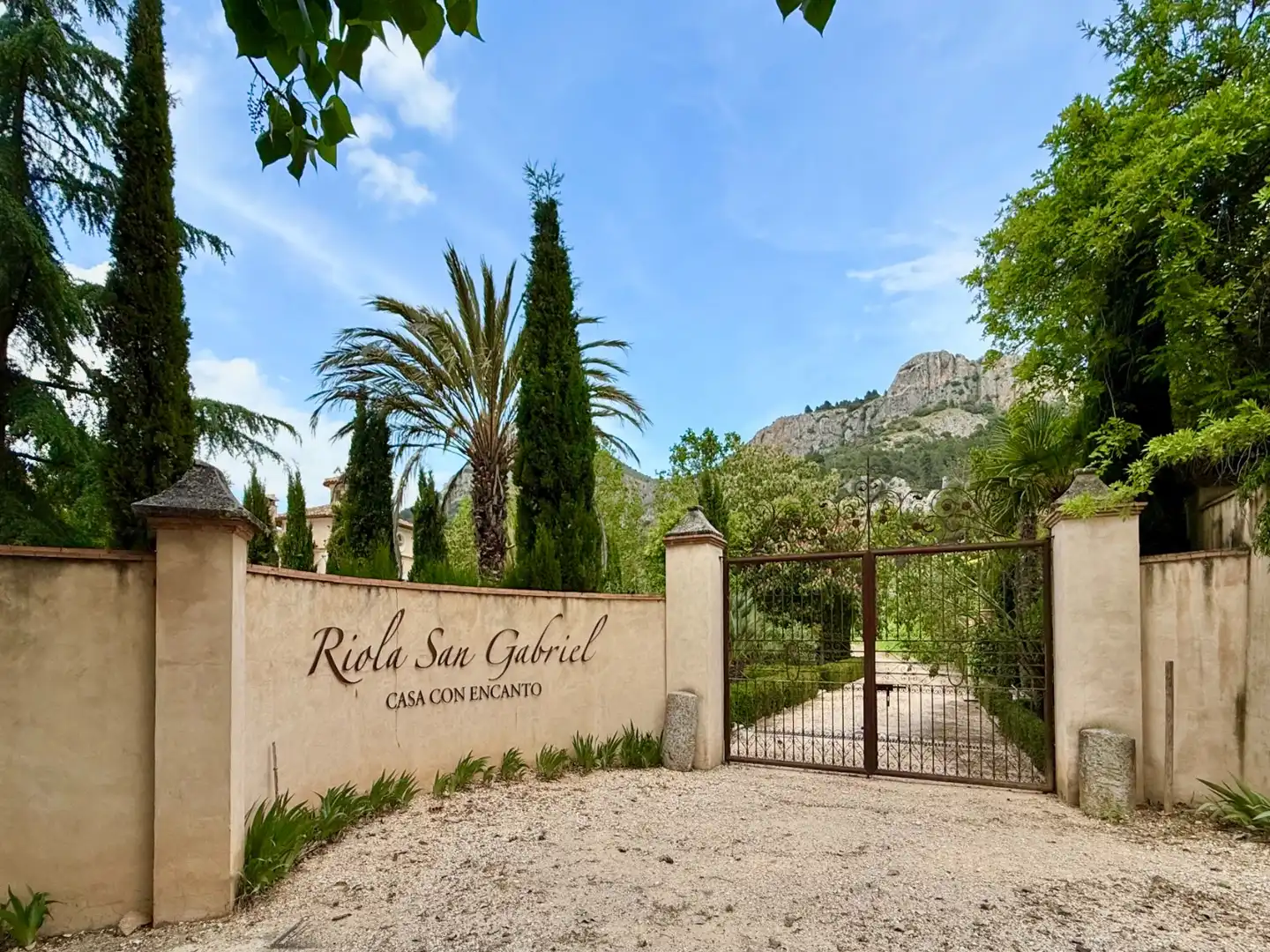 Jardí de Finca rústica en venda en Alcoleja amb Aire condicionat, Jardí privat i Terrassa