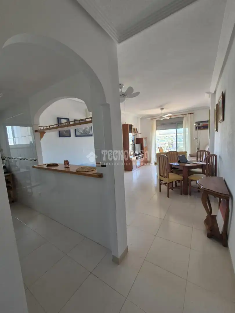 Comedor de Piso en venta en Alicante / Alacant con Aire acondicionado, Terraza y Piscina comunitaria
