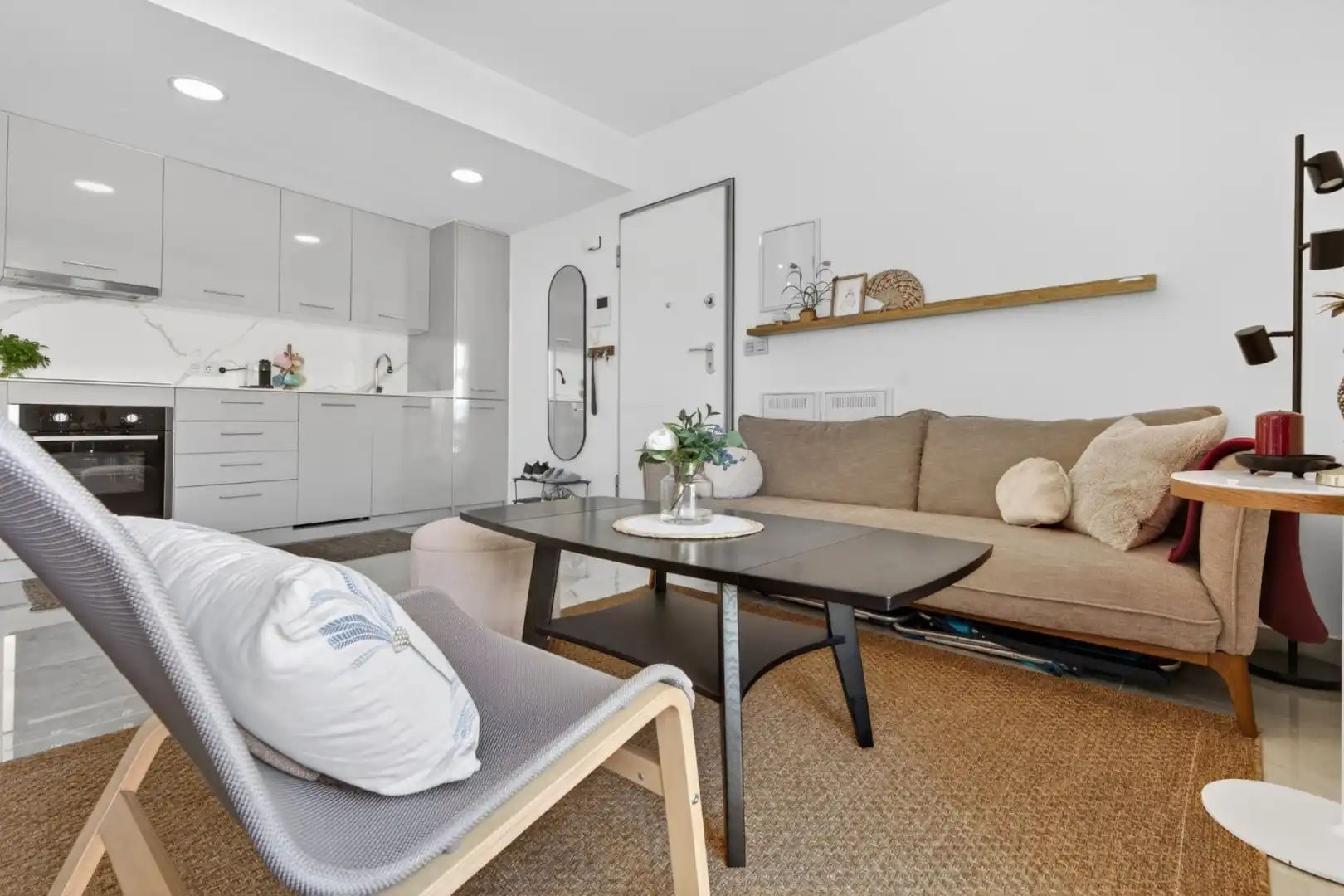Living room of Flat for sale in Torrevieja  with Air Conditioner, Heating and Terrace