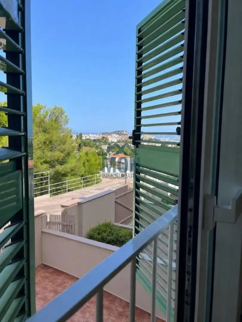 Balcony of Detached homes for sale in Dénia  with Air Conditioner, Heating and Private garden
