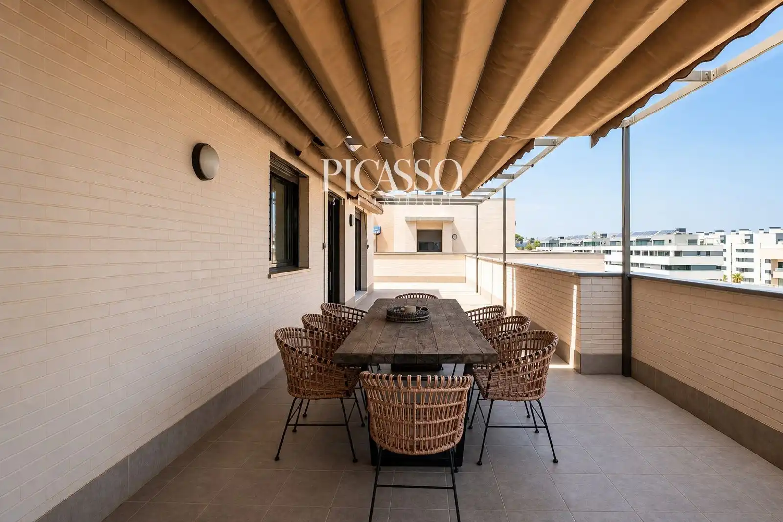 Terrace of Flat for rent in Torremolinos  with Air Conditioner, Heating and Terrace