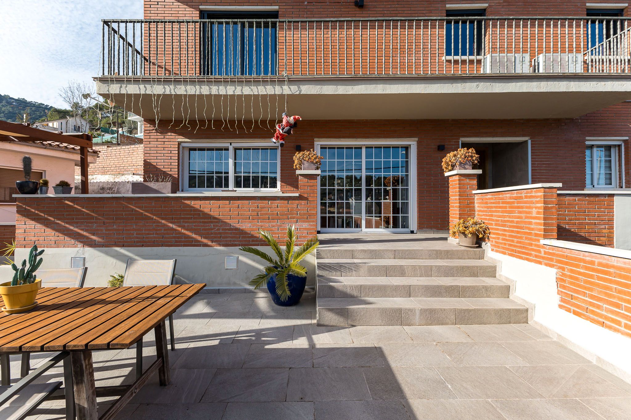 Terrace of House or chalet for sale in Vallirana  with Air Conditioner, Heating and Private garden