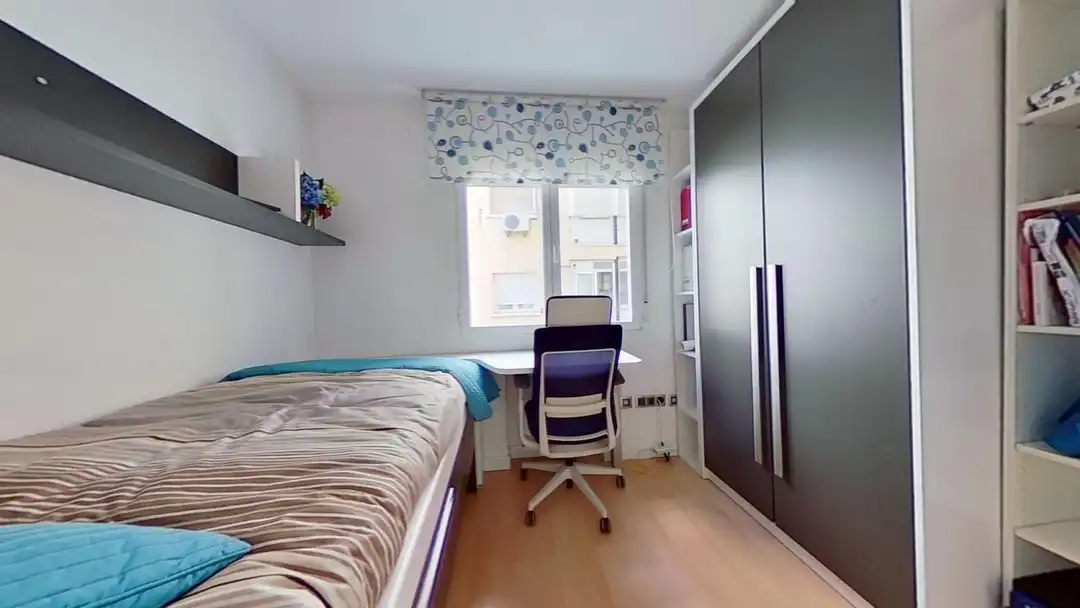Habitación de Piso de alquiler en Madrid con Aire acondicionado, Calefacción y Balcón