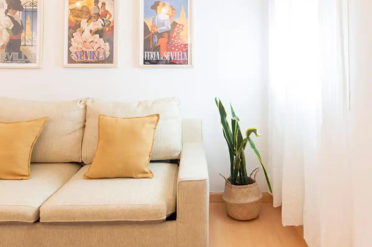 Living room of Flat for rent in Retiro