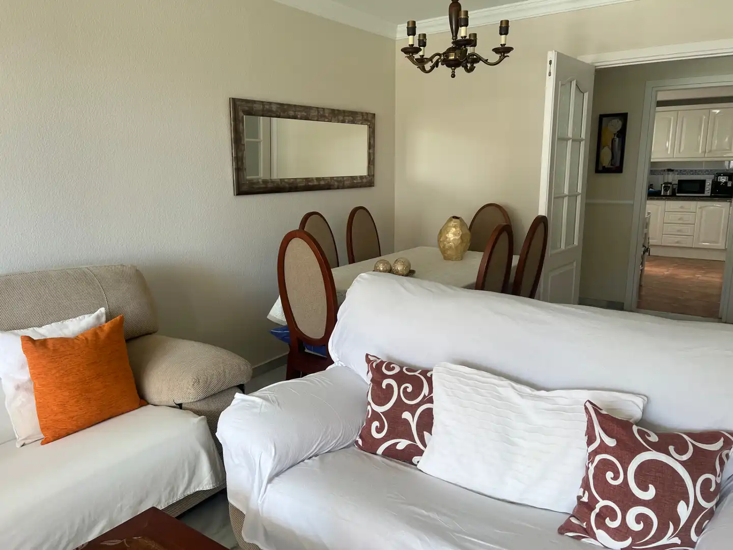 Dining room of Flat for sale in Málaga  with Terrace and Community pool