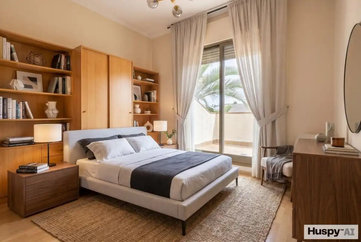 Dormitori de Casa o xalet en venda en Rivas-Vaciamadrid amb Aire condicionat, Calefacció i Jardí privat