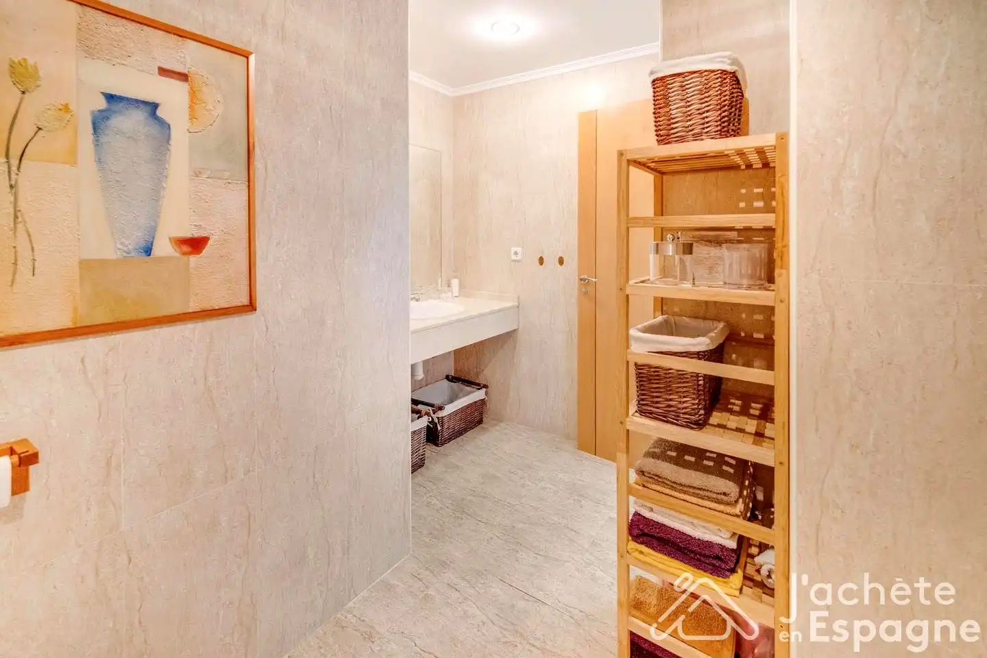 Bany de Apartament en venda en San Jorge / Sant Jordi amb Aire condicionat, Terrassa i Traster