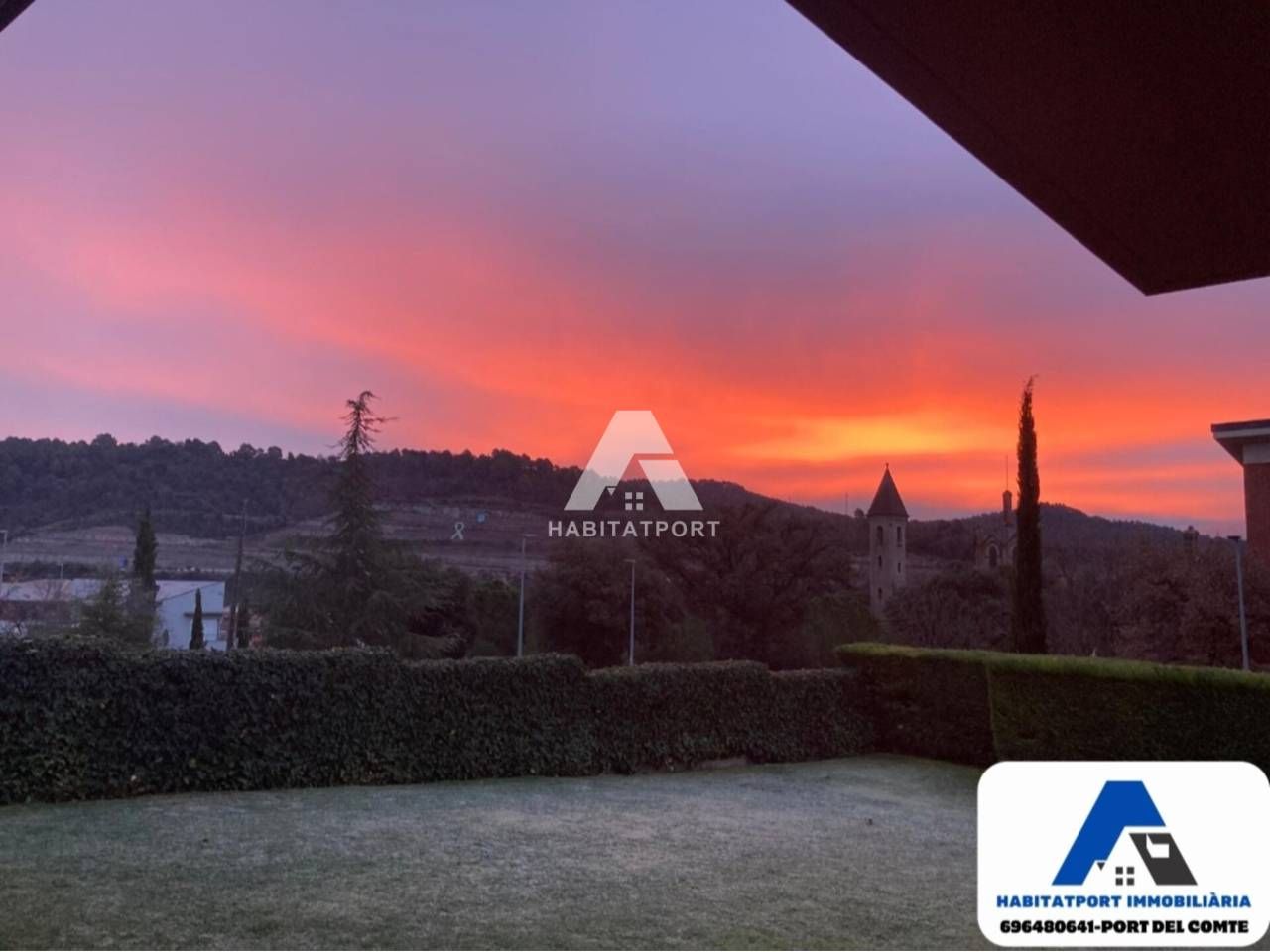 Exterior view of House or chalet for sale in Puig-reig  with Air Conditioner and Private garden