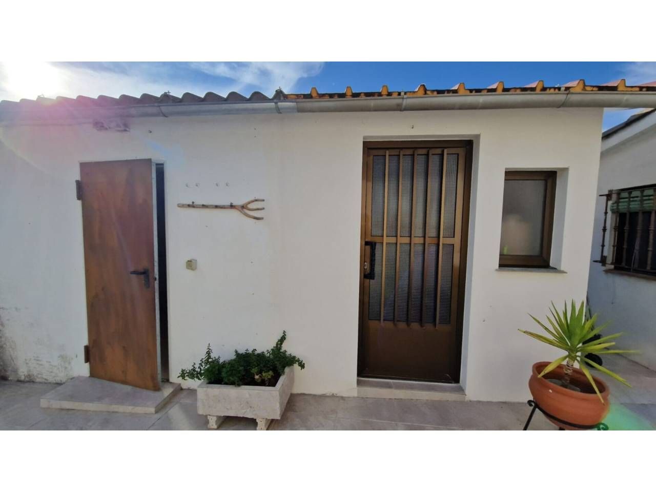 Vista exterior de Casa o xalet en venda en Ciudad Rodrigo amb Jardí privat, Terrassa i Piscina