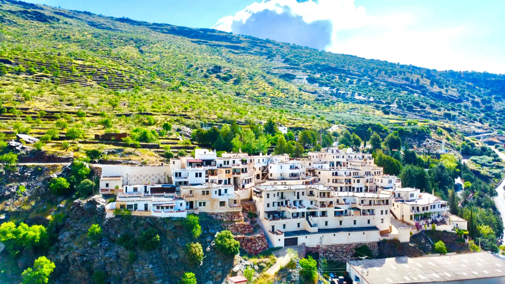 Vista exterior de Apartamento en venta en Ohanes con Calefacción, Terraza y Amueblado