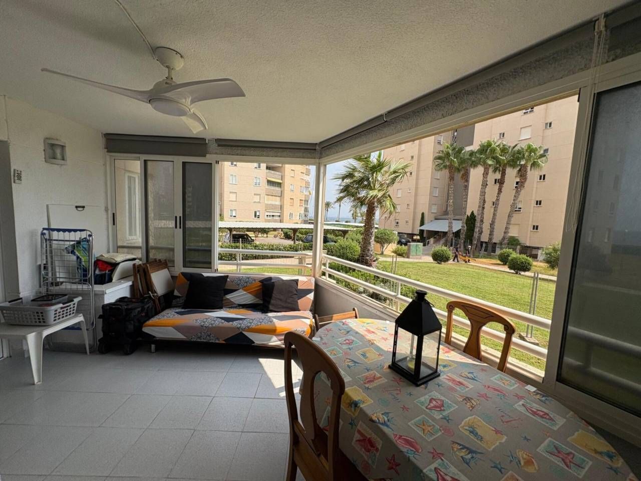 Terrace of Flat for sale in Alicante / Alacant  with Heating, Terrace and Furnished