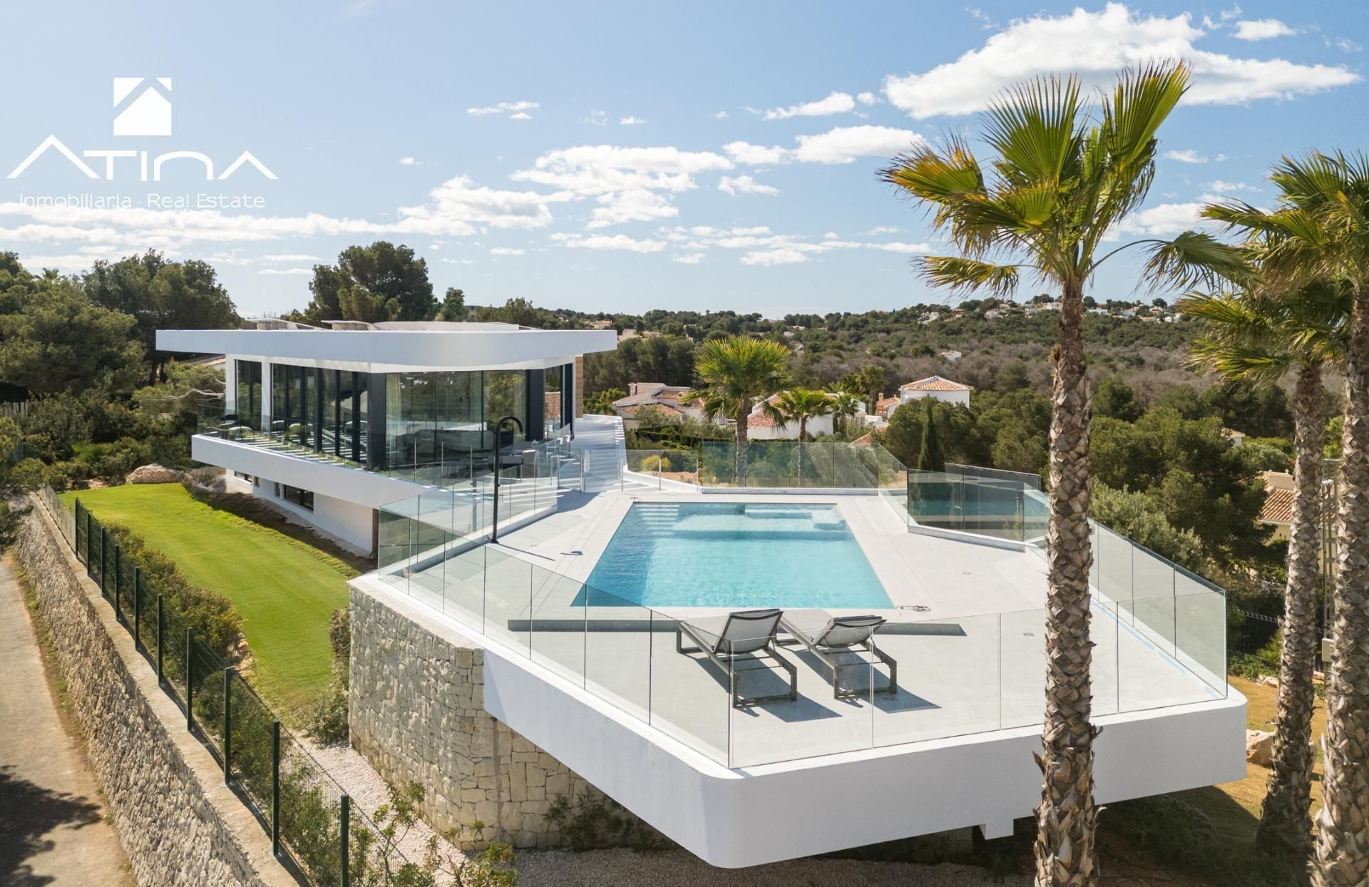 Exterior view of House or chalet for sale in Jávea / Xàbia  with Air Conditioner, Heating and Private garden