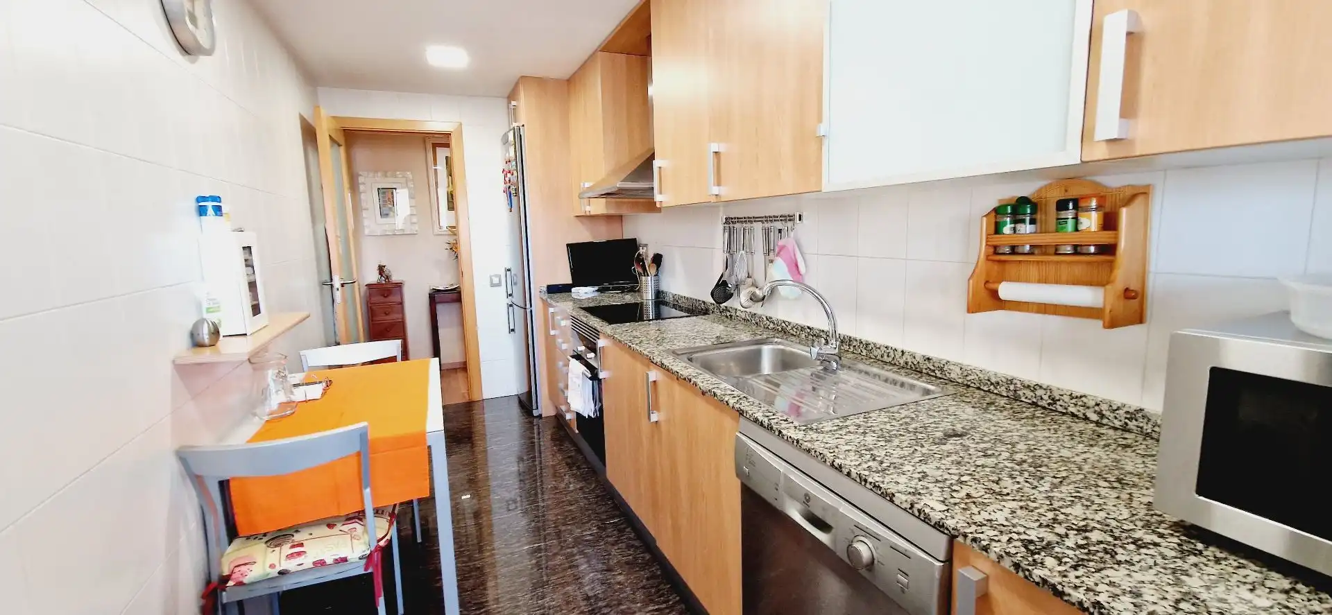 Kitchen of Flat for sale in Cunit  with Air Conditioner, Heating and Terrace