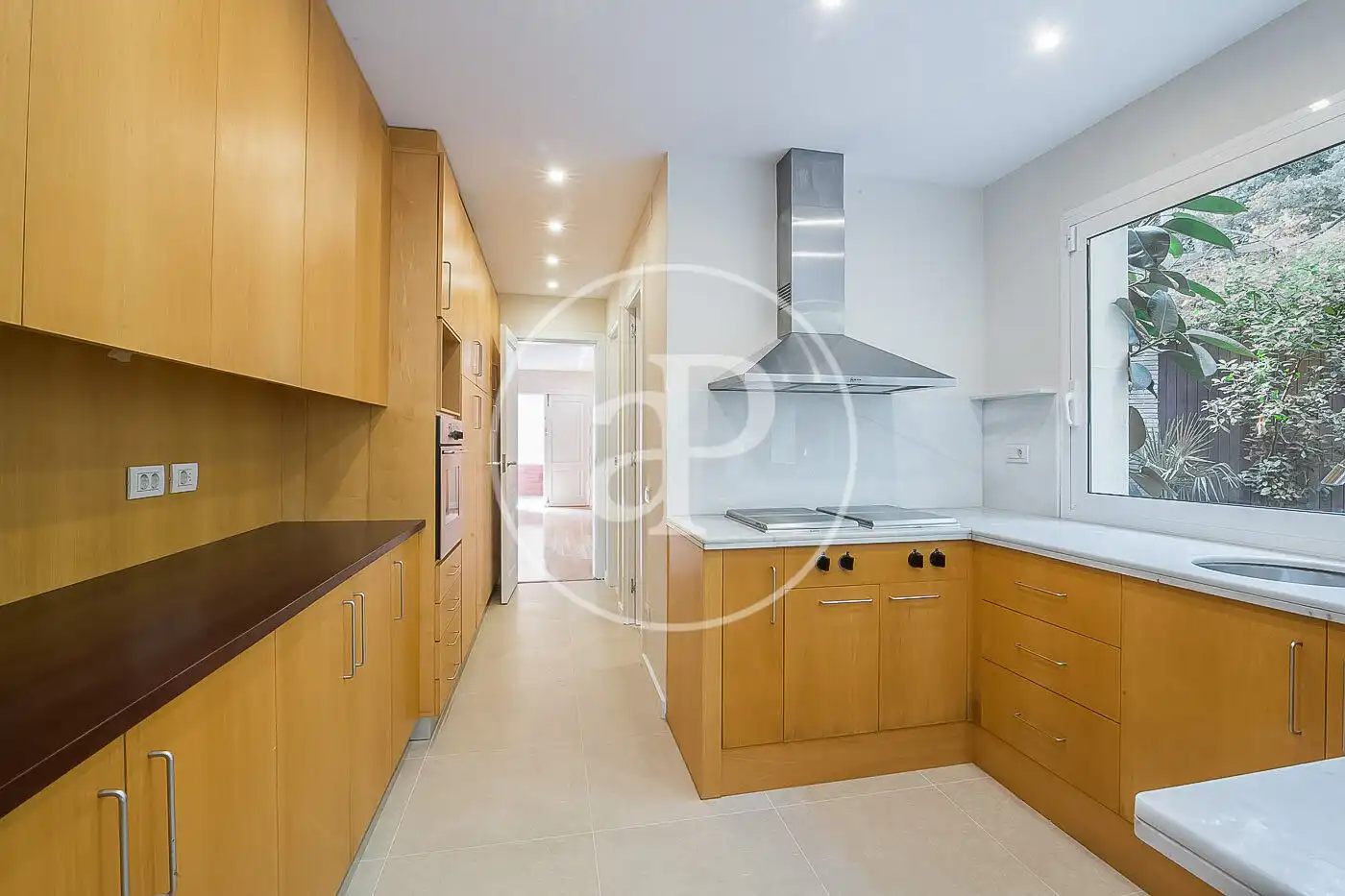 Kitchen of Houses for rent in Barcelona  with Air Conditioner, Heating and Private garden