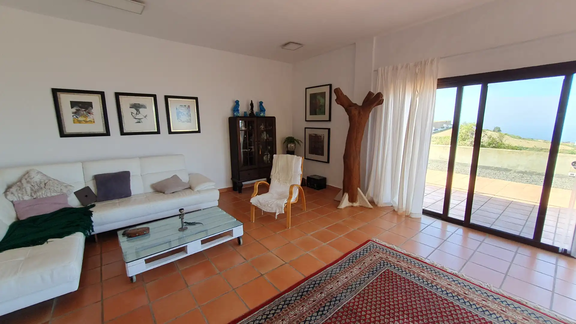 Sala d'estar de Casa o xalet en venda en San Juan de la Rambla amb Jardí privat i Terrassa
