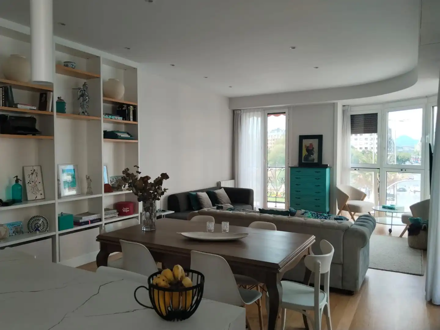 Living room of Flat for rent in Donostia - San Sebastián   with Heating and Furnished