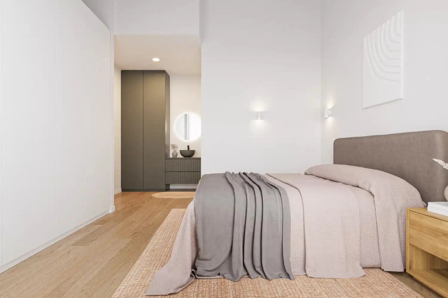 Bedroom of Houses for sale in Sant Vicenç Dels Horts  with Air Conditioner, Heating and Terrace