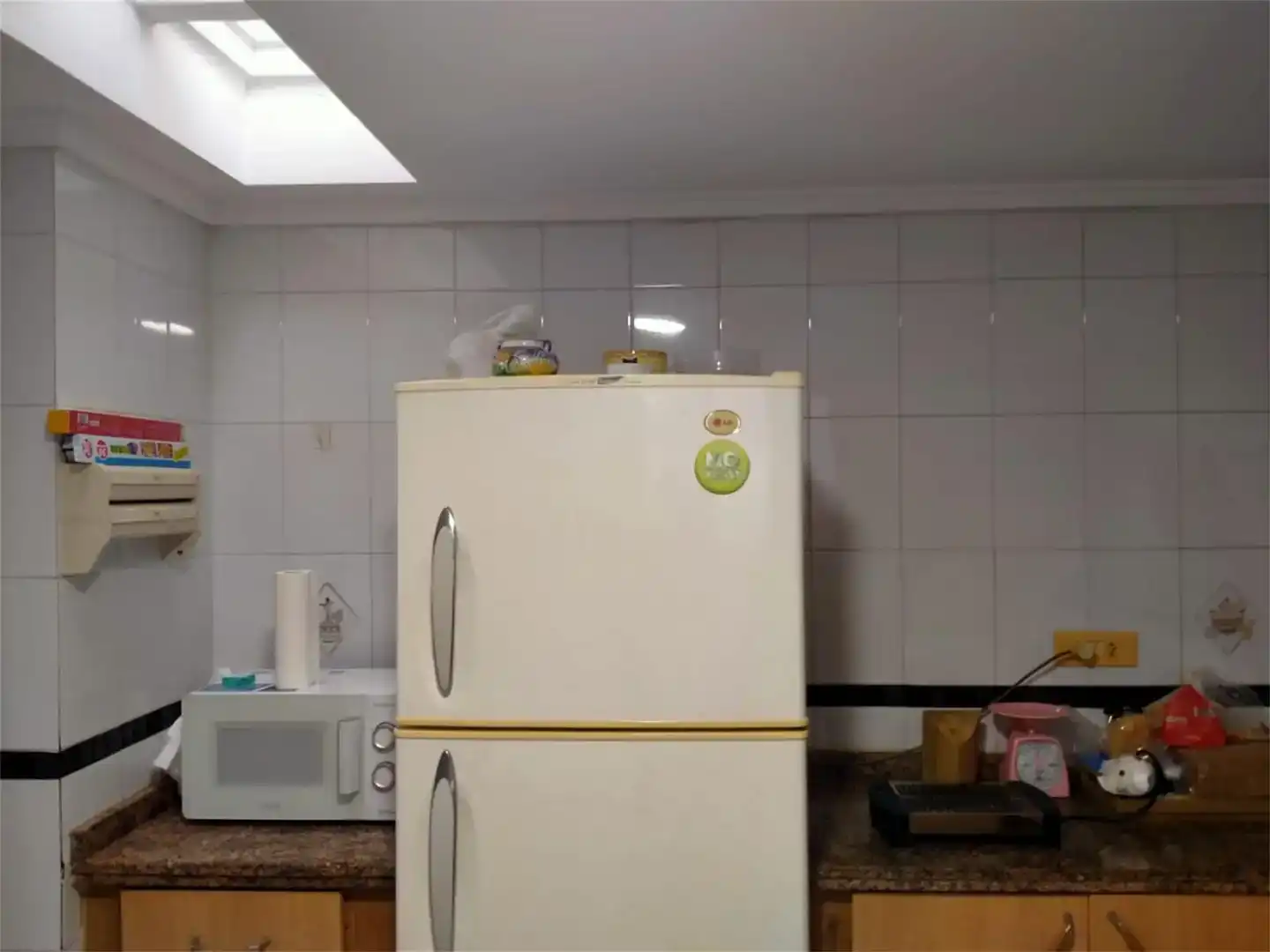 Cuina de Casa adosada en venda en Benimuslem amb Aire condicionat i Balcó