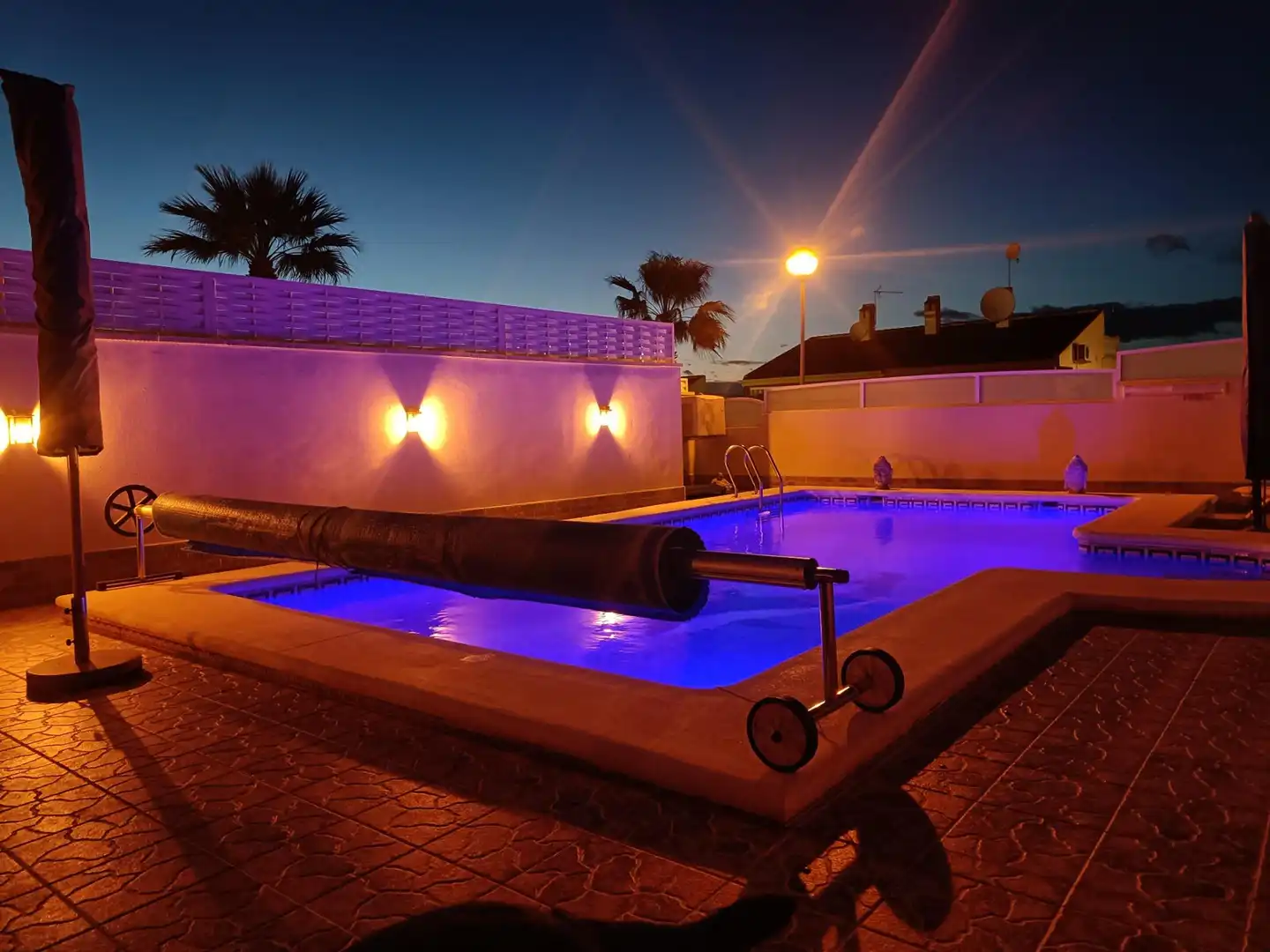 Piscina de Casa o xalet en venda en Benijófar amb Aire condicionat, Calefacció i Jardí privat
