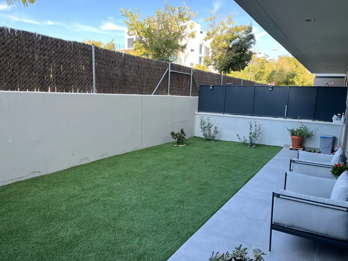 Terrassa de Planta baixa en venda en Vilanova i la Geltrú amb Aire condicionat, Calefacció i Jardí privat