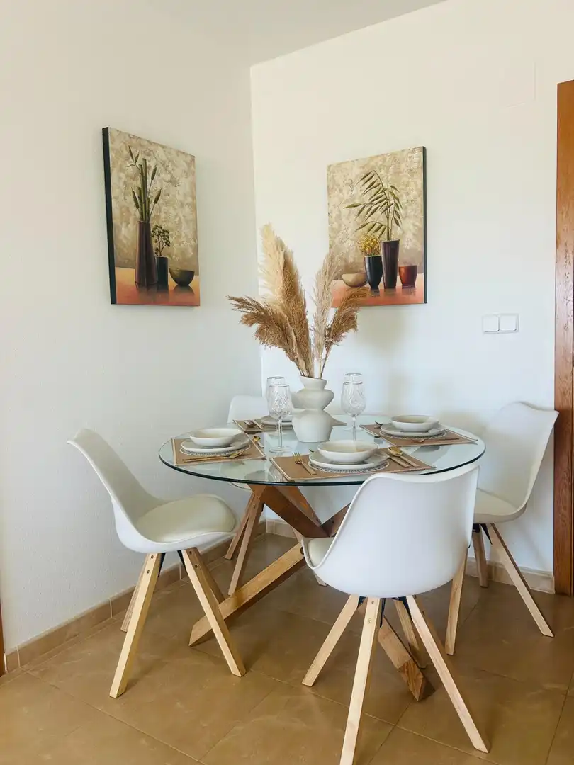 Esszimmer von Wohnungen zum Verkauf in Pilar de la Horadada mit Möbliert und Alarm