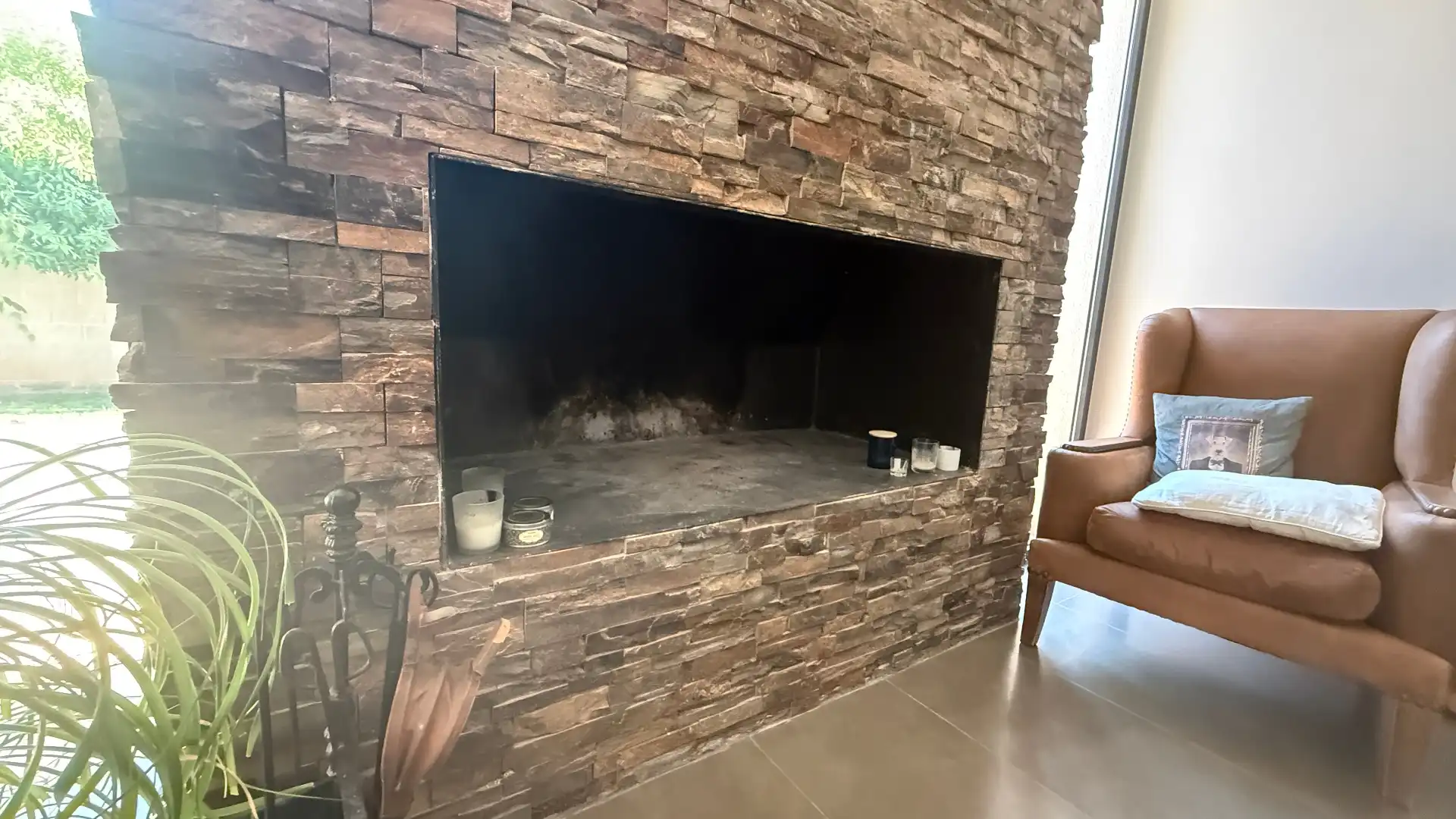 Wohnzimmer von Haus oder Chalet zum Verkauf in Albacete mit Klimaanlage, Heizung und Privatgarten