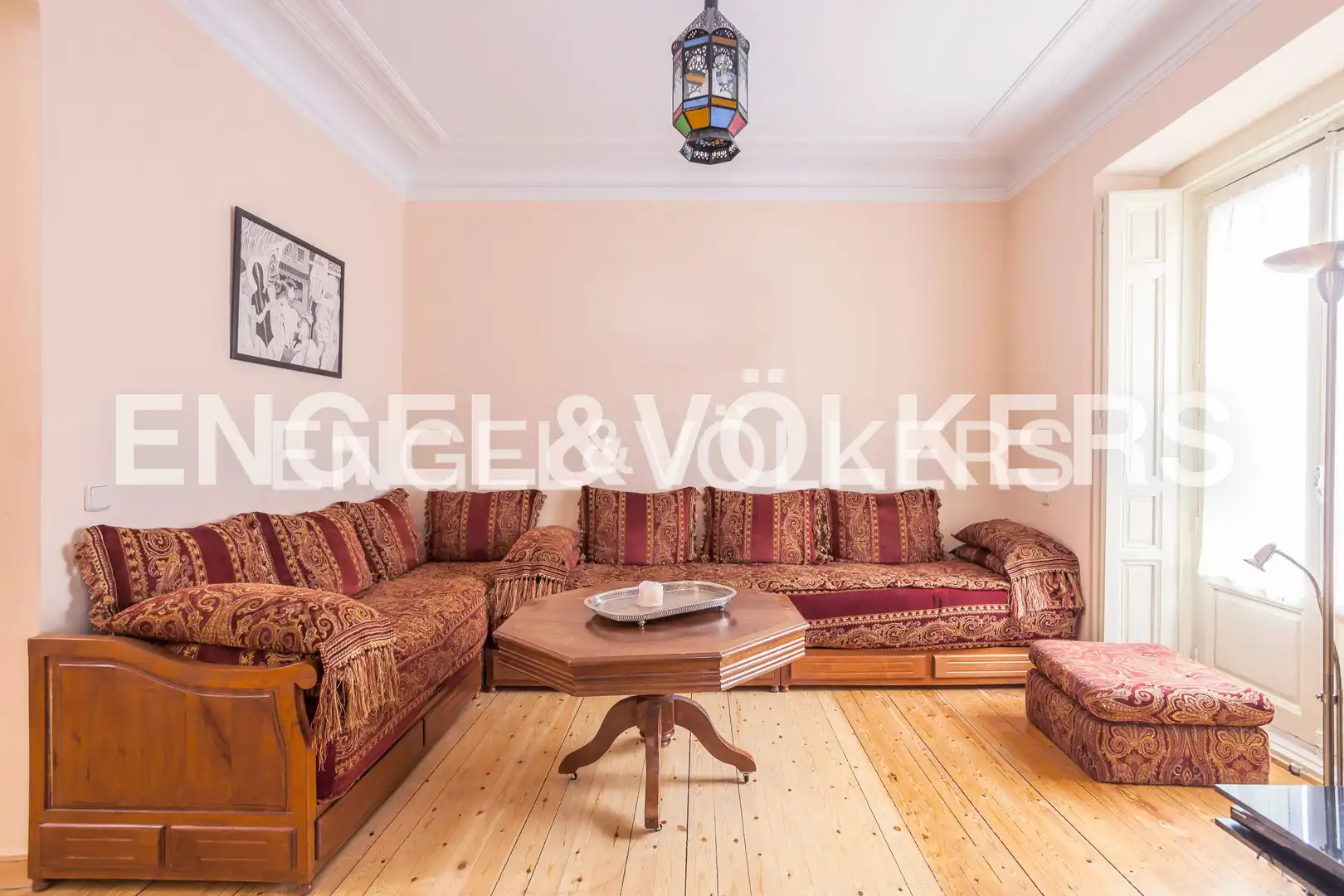 Living room of Flat for sale in Madrid  with Heating and Balcony