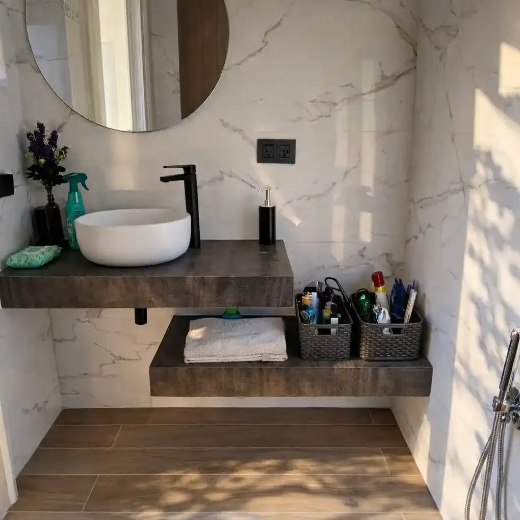 Bany de Casa o xalet en venda en Vitoria - Gasteiz amb Calefacció i Jardí privat