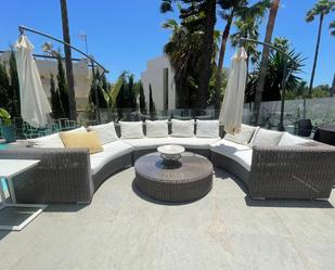 Terrace of House or chalet to rent in Estepona  with Air Conditioner and Swimming Pool