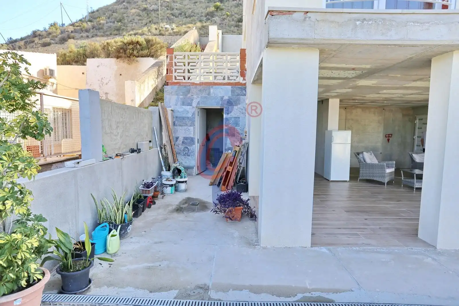 Terrassa de Casa o xalet en venda en Alicante / Alacant amb Jardí privat, Terrassa i Piscina