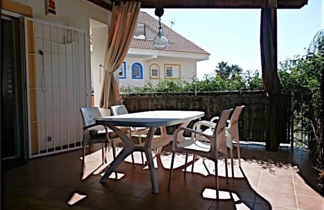 Terrassa de Casa adosada en venda en La Nucia amb Aire condicionat, Jardí privat i Terrassa