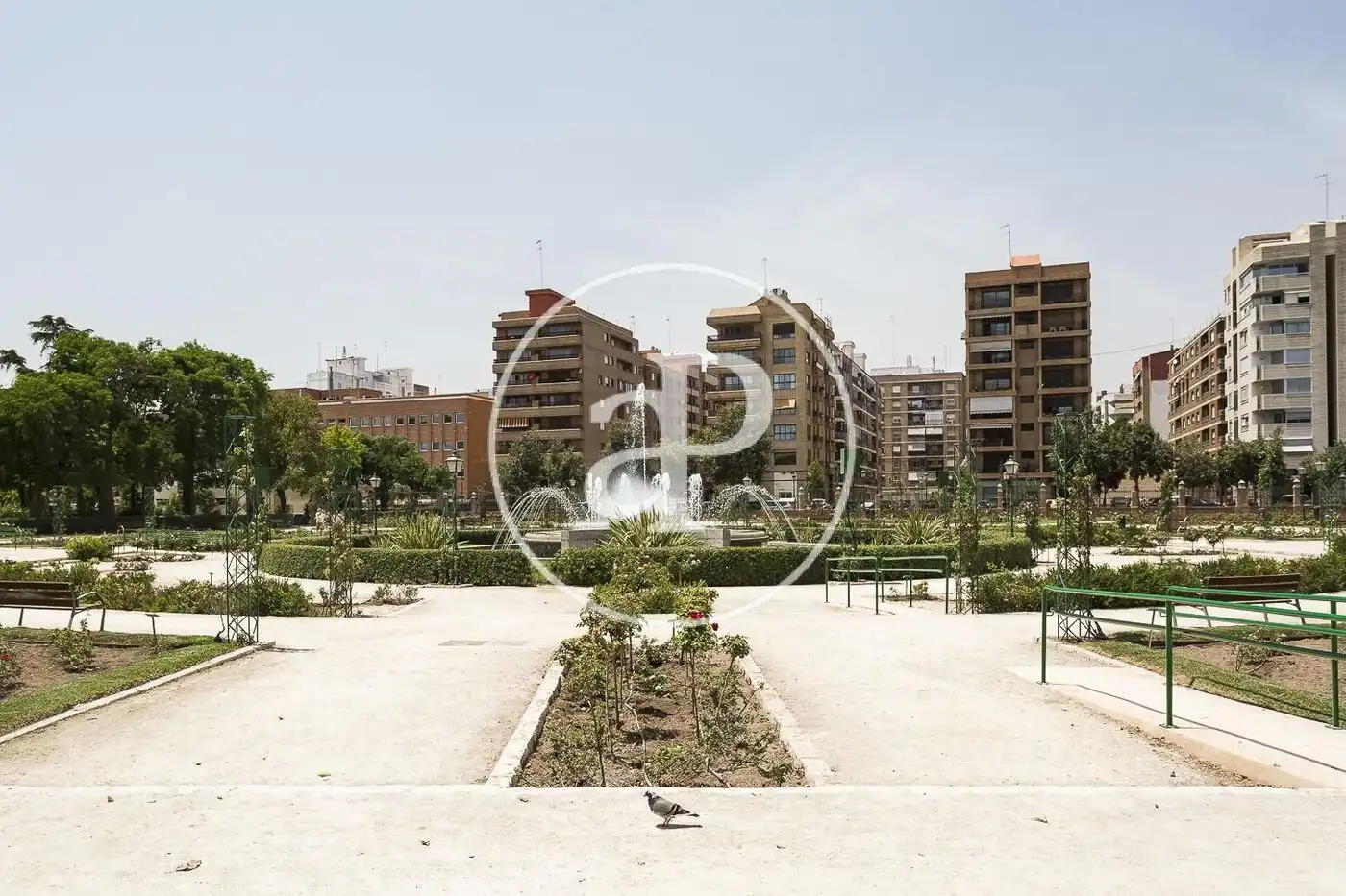 Außenansicht von Wohnung zur Miete in Valencia mit Heizung, Möbliert und Balkon
