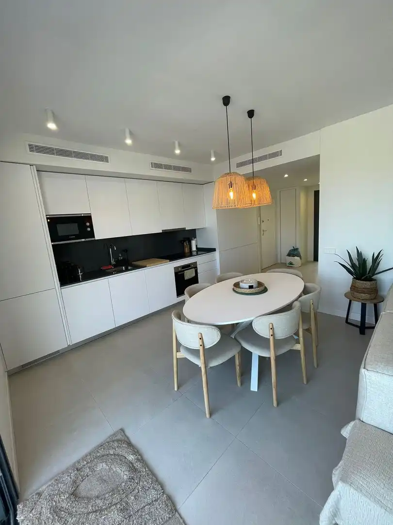Cocina de Apartamento en venta en Mijas con Aire acondicionado, Calefacción y Terraza