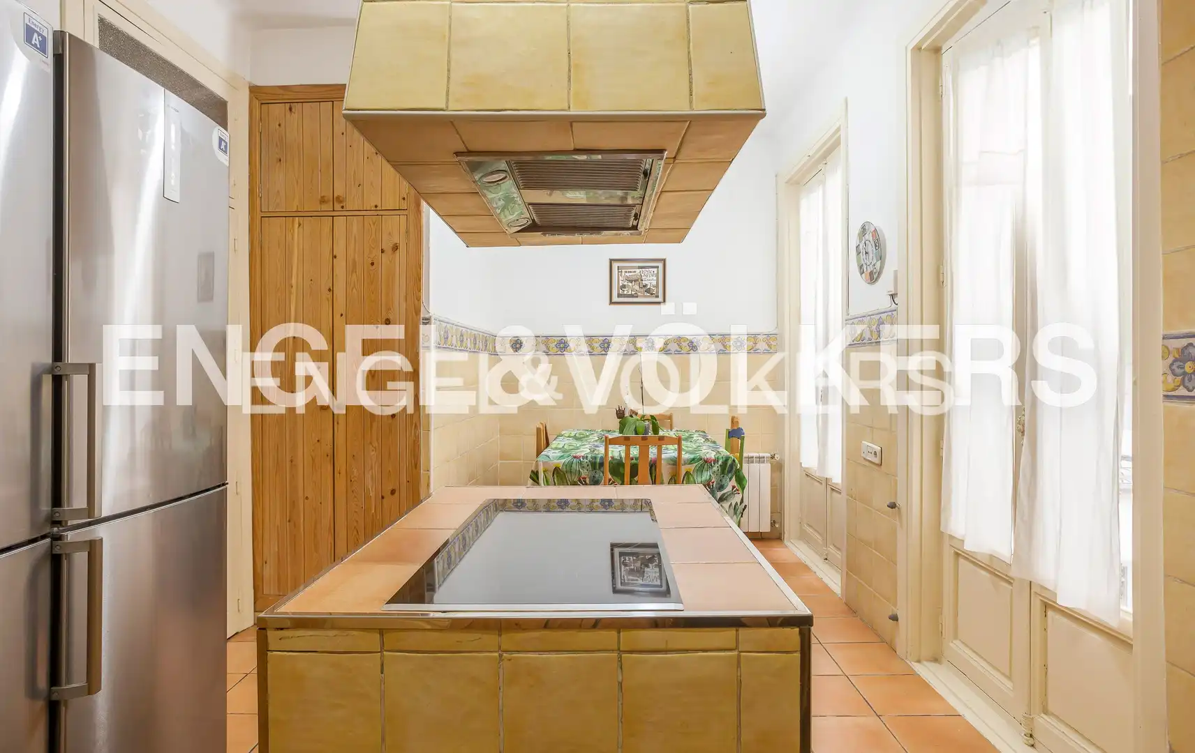 Kitchen of Flat for sale in Madrid  with Heating and Balcony
