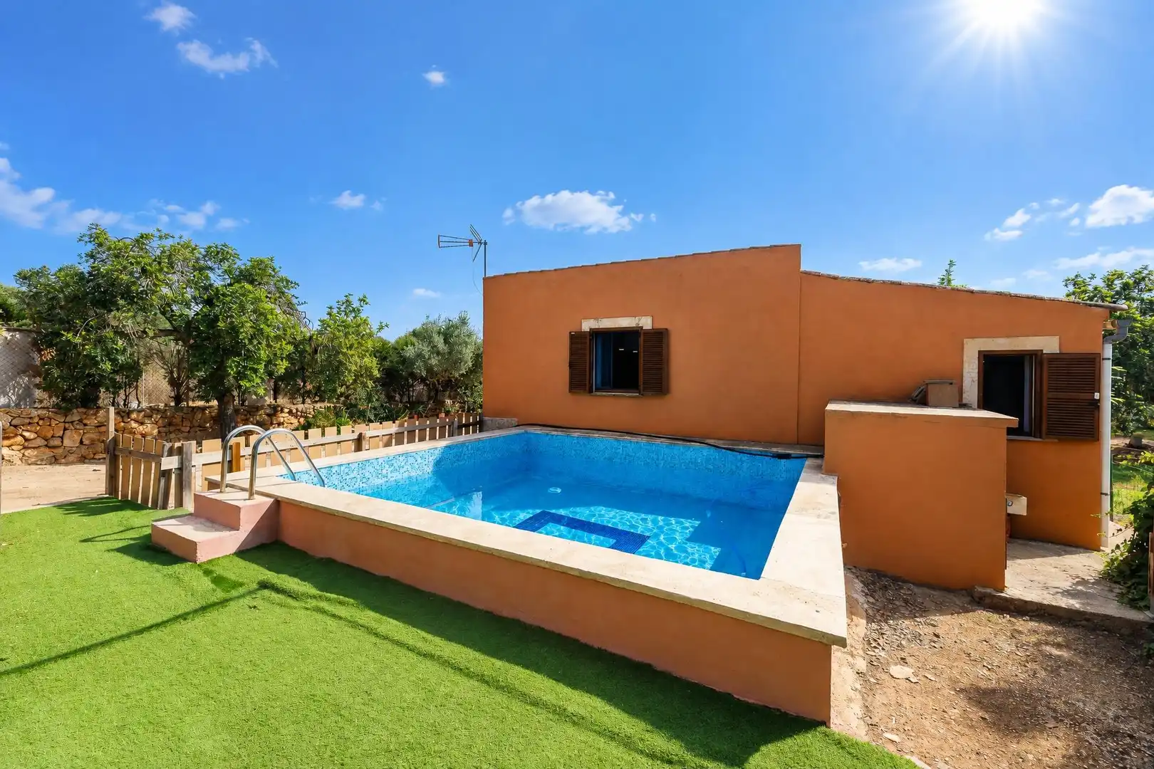 Piscina de Casa o xalet en venda en Llucmajor amb Jardí privat, Terrassa i Traster