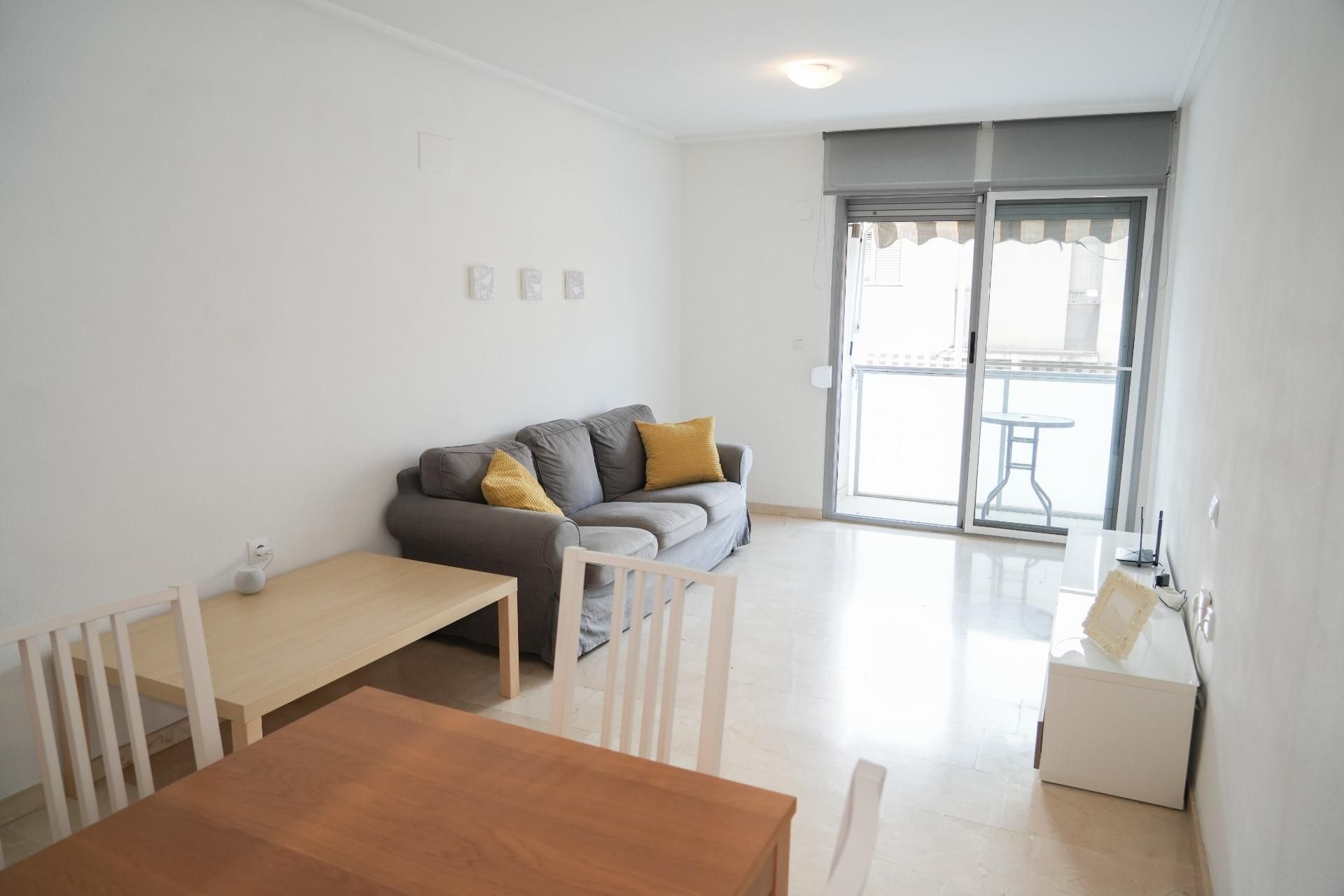 Living room of Flat for sale in  Murcia Capital  with Storage room and Balcony
