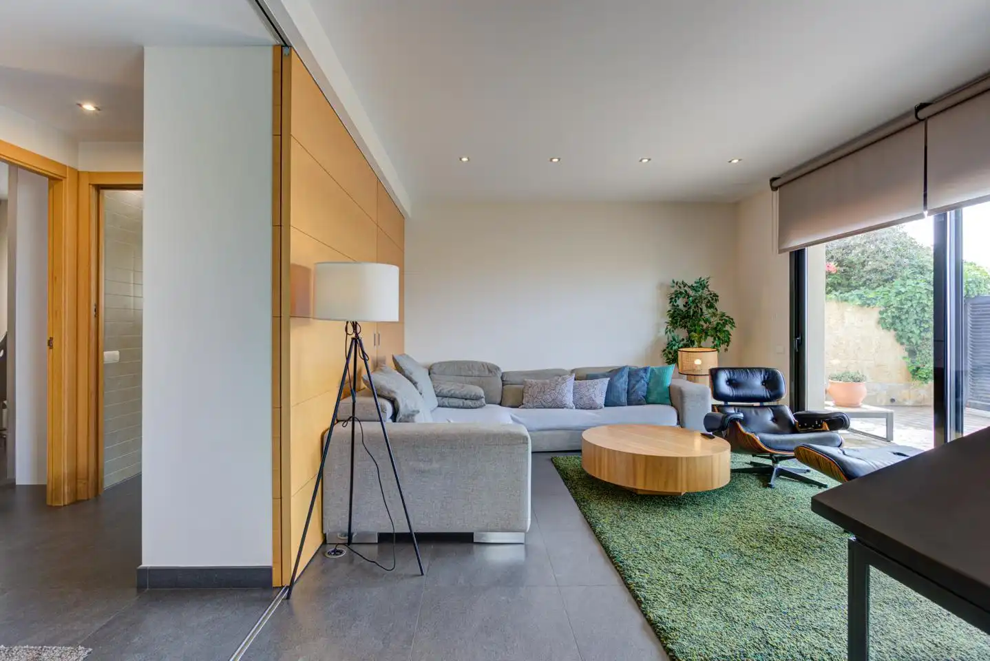 Wohnzimmer von Haus oder Chalet zum Verkauf in Castelldefels mit Klimaanlage, Heizung und Privatgarten