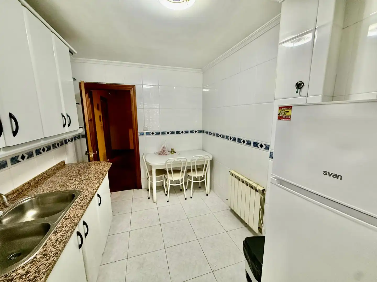 Cocina de Ático en venta en La Bañeza  con Calefacción, Parquet y Terraza